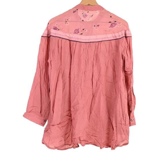 Free People Hearts & Colors Long Sleeve Shirt - Picture 6 of 7